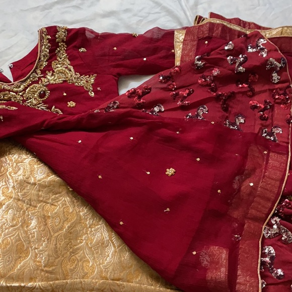 Stunning kids lehenga choli - Picture 9 of 13